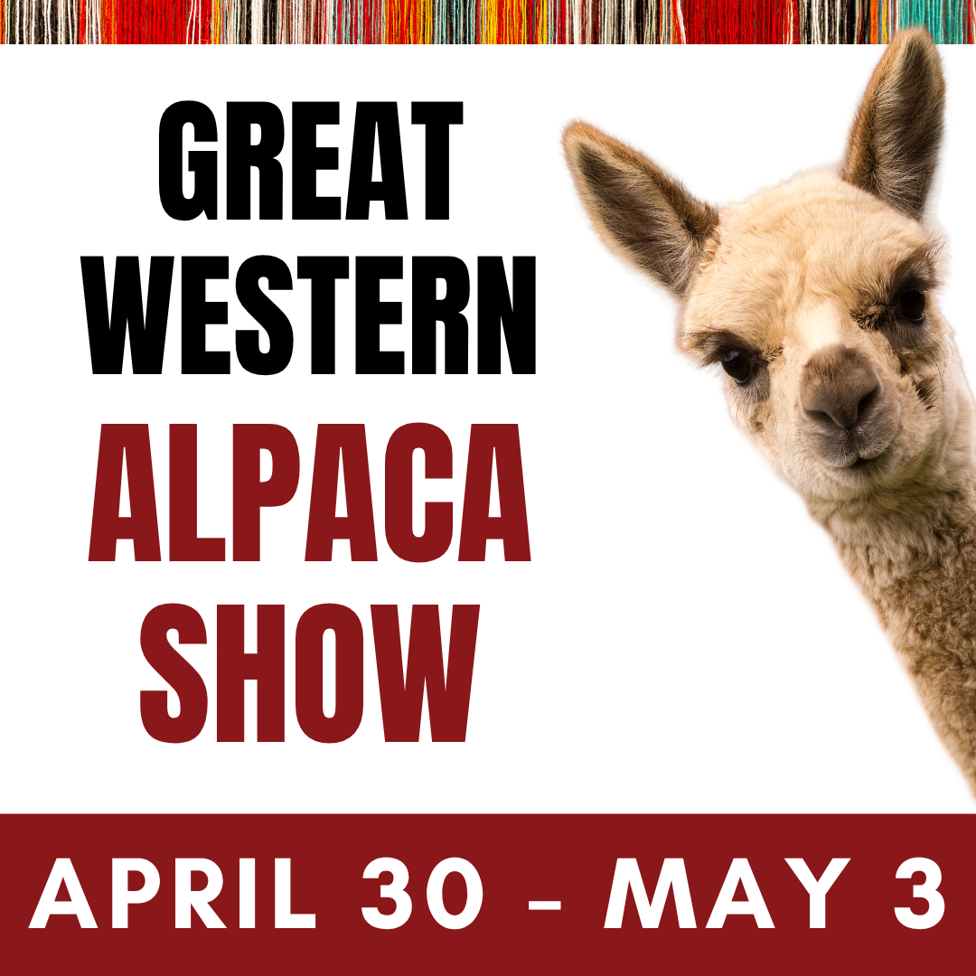 Great Western Alpaca Show is Free and open to the public. Featuring vendors and shows for all to enjoy.