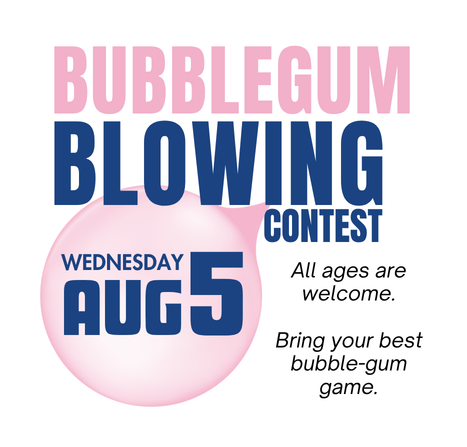 Bubblegum Blowing Contest for website