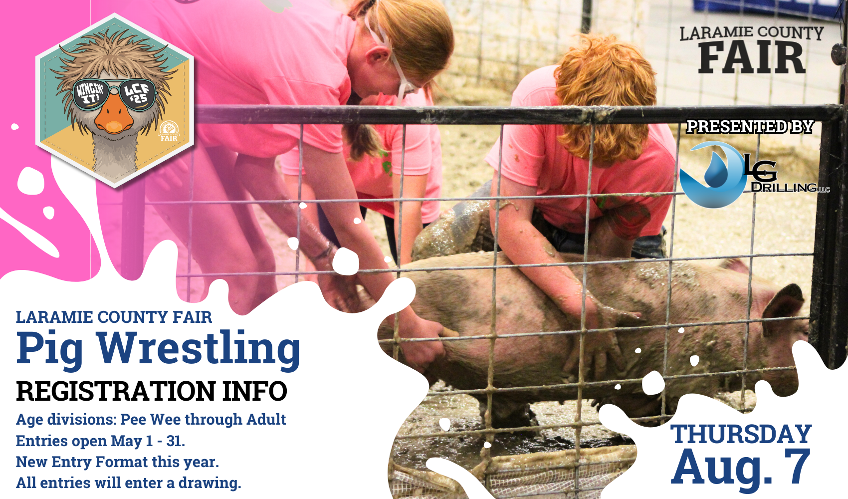 Pig Wrestling 2025 - Registration