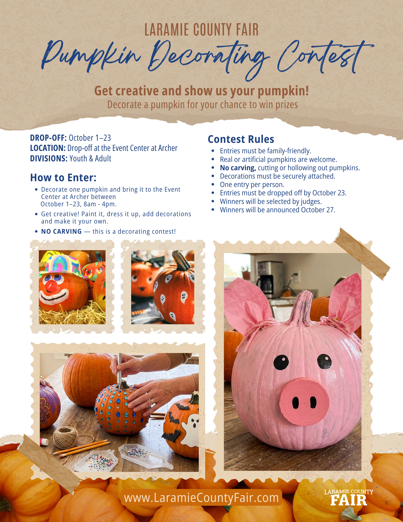 Pumpkin Decorating Contest