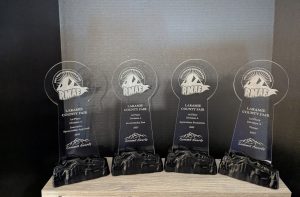 Laramie County Fair won 4 first place awards at the annual RMAF convention Summit Awards held in Billings, MT the week of November 12 - 14, 2026.